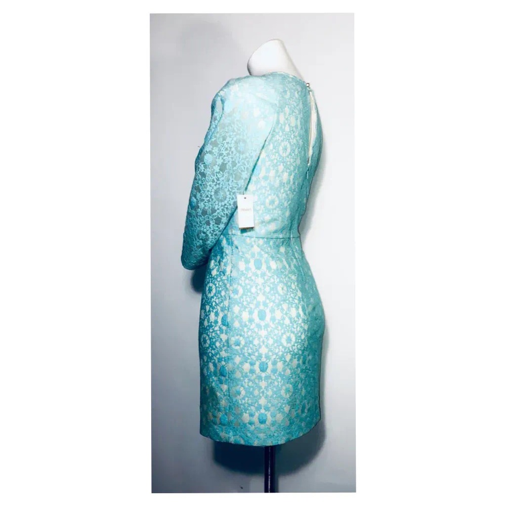 Forever 21 teal lace sheath dress - Picture 8 of 16